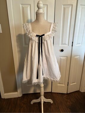 Edikted Rayne Babydoll Minidress Size XL